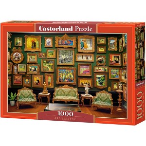 1000 Piece Jigsaw Puzzle, Art Gallery, Paintings, Adult Puzzle, Castorland C-105212-2 - 1 of 4