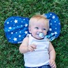 Dodo Babies 5-Pack Baby Burp Cloths - Soft, Absorbent Cotton Burp Cloths - Includes Pacifier Case and 2 Pacifier Clips - 3 of 4
