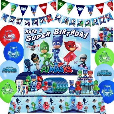 Treasures Gifted PJ Masks Party Supplies Ultimate Set for 16 Guests
