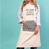 Totalee Gift Hot Mess & Spicy Disaster Apron Cotton White - 2 of 3