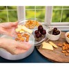 Northwest Enterprises 9" Plastic Party Plate Clear 30 Count - 4 of 4