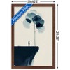 Trends International Andreas Magnusson - The Edge Of The Cliff Framed Wall Poster Prints - 3 of 4
