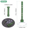 Unique Bargains Wedding Decor Flower Arrangement Suction Cup Holders with Plastic Rods 50 Pcs - 3 of 4