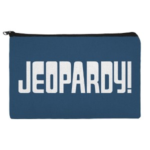 Jeopardy Jeopardy Atmospheric Logo Makeup Cosmetic Bag Organizer Pouch - 1 of 4