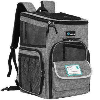 PetAmi Dog Backpack Carrier, Airline Approved Cat Backpacks Carrying Pet Back Pack, Ventilated Soft Sided Bookbag Travel Hiking Camping