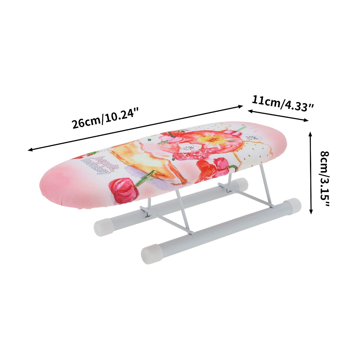 Unique Bargains Print Tabletop Ironing Board 1 Pc - thumbnail 8