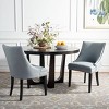Afton 20" H Side Chair With Nail Head Trim (Set of 2) - MCR4715 - Safavieh Couture - 3 of 4