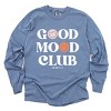 Simply Sage Market S.W.Smiley Good Mood Club Garment Dyed Long Sleeve - 2 of 4