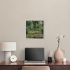 Monet - The Japanese Footbridge and the Water Lily Pool Giverny Canvas Impressionism Wall Art by Art Remedy Framed - 2 of 4