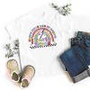 The Juniper Shop First Day First Grade Rainbow Toddler Short Sleeve Tee - 2 of 4