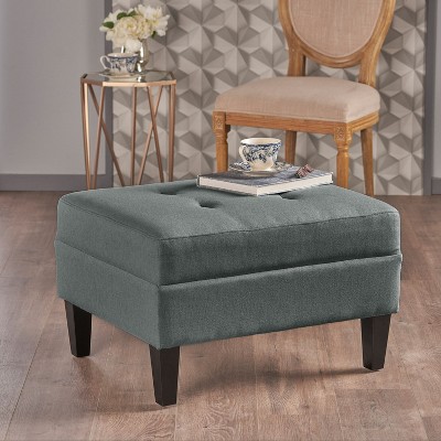 CAVINAS Storage Bench Storage Organizer Wood Ottoman Padded Seat Cushion with Storage