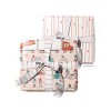 Two-Sided "Elf Workshop" & "Wreath" Heavyweight Christmas/Holiday Gift Wrap by Ramus & Co (Eight Sheets) - 2 of 4