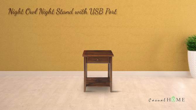 24.5" Nightstand with Usb Port - Flora Home, 2 of 10, play video