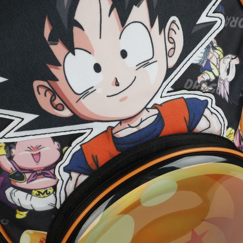 Dragon Ball Z Anime Die Cut 3D Goku Character Kids Backpack, 2 of 5