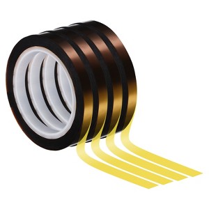 Unique Bargains DIY Art Film Thin Graphic Chart Highlight Marking Tapes 4 Pcs - 1 of 4