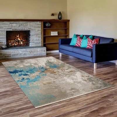 Luxe Weavers Arman Abstract Multi Area Rug