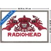 Trends International Radiohead - Red Crest Bears Framed Wall Poster Prints - 3 of 4