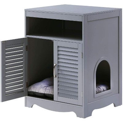 Penn-Plax Cat Walk Double Door Litter Box Enclosure or Privacy Pet House