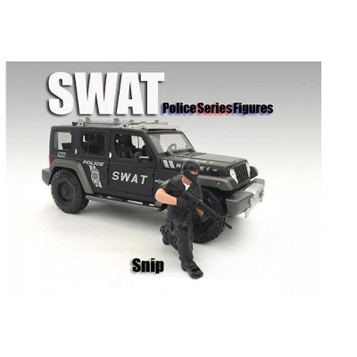 SWAT Team Snip Figure For 1:24 Scale Models by American Diorama