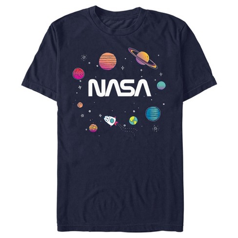 Men's NASA Animated Planets T-Shirt - image 1 of 4