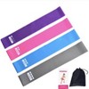 Wikineon Resistance Bands Sealing Elastic Booty Sport Bodybuilding Rubber Band For Fitness Gym Leagues Equipment Sports Mini Yoga,Purple - 3 of 4