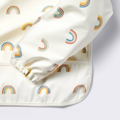 Long Sleeve Bib - Rainbow - Cloud Island&#8482;