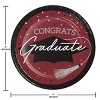 Creative Converting Graduate School Spirit Burgundy Tableware Kit 18ct - 3 of 4