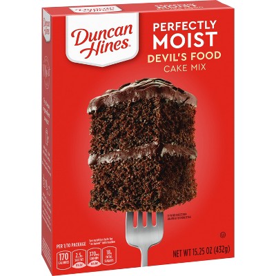 Duncan Hines® Devils Food Cake Mix - 16.5oz : Target