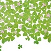 Slickblue Green Garden Wall Decals – Dark Green & Light Green Vinyl Stickers with White Edges for White Walls - 2 of 3