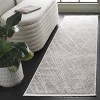 Mila MIL236 Power Loomed Indoor Runner Rug - Grey/Ivory - 2'2"x8'- Safavieh - image 2 of 4