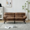 DOMETOUR 70 Inch Futon Sleeper Convertible Sofa Bed for Living Room Bedroom, Modern Thick Cushion Loveseat Couch Furniture - image 4 of 4