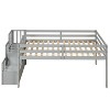 NicBex Twin Size Loft Bed with Staircase & Storage,Spacious Play Area Underneath,Loft Bed with Solid Pine Wood Construction for Kids,Teens - 4 of 4