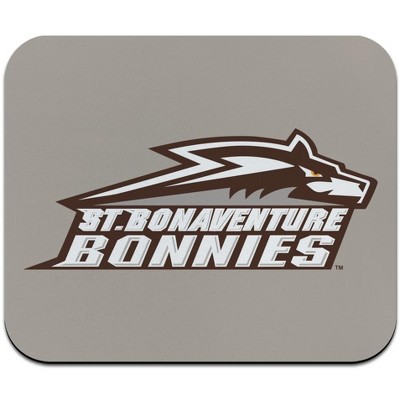 St. Bonaventure University Bonnies Logo Low Profile Thin Mouse Pad