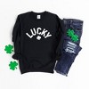 Simply Sage Market Women's Graphic Sweatshirt Lucky Arched Distressed - 3 of 4