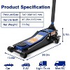 GOCAPTAIN 3T Low Profile Floor Jack -6600LBS Hydraulic Car Floor Jack for Racing & Professional Use, 3-19.5" Lift Range, Dual Piston Quick Lift Pump - 3 of 4