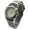 Olivia Pratt Stripped Silicone Band Women Watch - 2 of 4