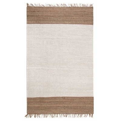 Anji Mountain Suzanie Jute Area Rug Natural/Ivory