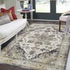 Area Rug, Machine Washable Rug, Stain Resistant Non-Slip Kitchen Rug, Traditional Distressed Accent Rug, Vintage Carpet for Bedroom, Dining Room - 3 of 4