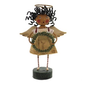 Lori Mitchell 6.5 Inch Seasons Greetings Angel Christmas Wings Figurines - 1 of 2