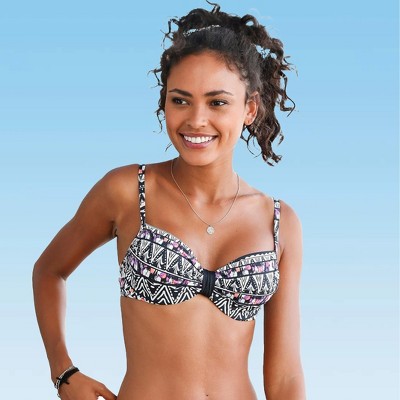 Women's Classic Underwire Bikini Swimsuit Top Bra Sizing - LASCANA