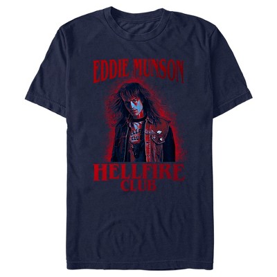 Stranger Things Eddie Munson Hellfire 3/4 Sleeve Tee shirt