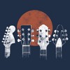 Men's Lost Gods Distressed Guitar Heads Long Sleeve Shirt - 2 of 2
