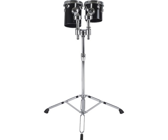 Ddrum Deccabons, Black 6 in. and 8 in. Black 6" & 8"