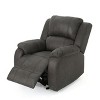 Lyngins Modern Upholstered Recliner Chair with Push Back & Footrest,Single Sofa Accent Chair for Living Room,Bedroom - 2 of 4