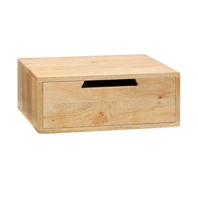 MH London Evo 7.5" Mango Wood Nightstand in Natural
