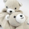 Honest Baby Bear Lovey and Rattle BEARY CUTE Gift Set - image 2 of 4