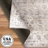 ReaLife Rugs 2'6"x10' Machine Washable Padded Boho Farmhouse Joy Rug Beige/Ivory - 4 of 4