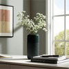 Modern Decorative Vase - Textured Ceramic Flower Holder - Stylish Home & Office Accent for Living Room & Bedroom - 3 of 4