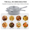 Granitestone Zuka Everyday Pan 8" Nonstick Multi-Functional Saute Pan with Lid and Nylon Spoon - 4 of 4