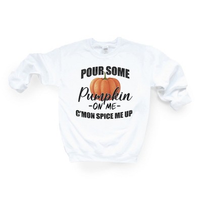 Simply Sage Market Women's Graphic Sweatshirt Pour Some Pumpkin